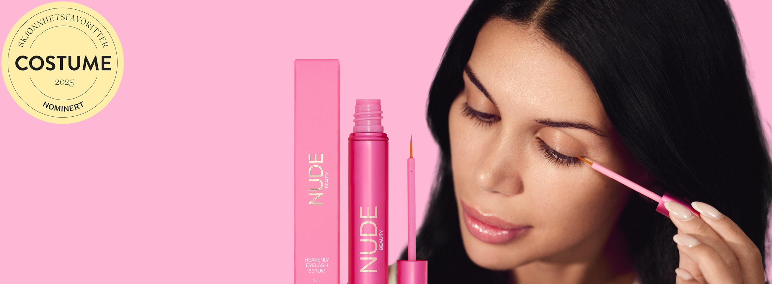 Isabel raad nude beuaty gratis vippeserum hero banner