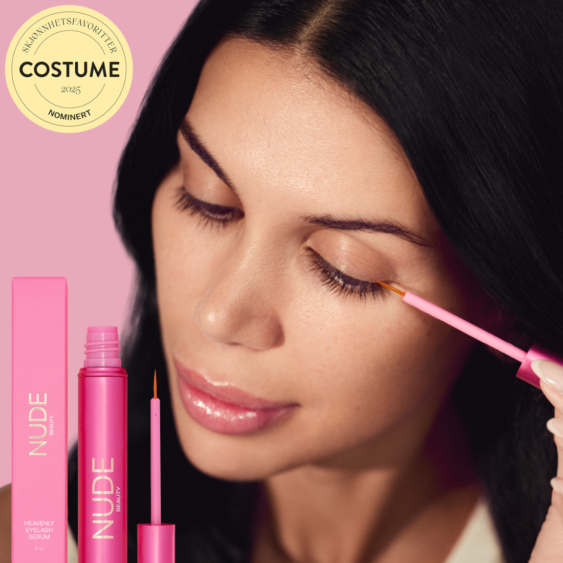 Isabel raad nude beuaty gratis vippeserum hero banner mobil